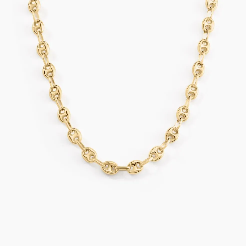 Collier Maille Dami Maille Grain De Cafe Or Jaune