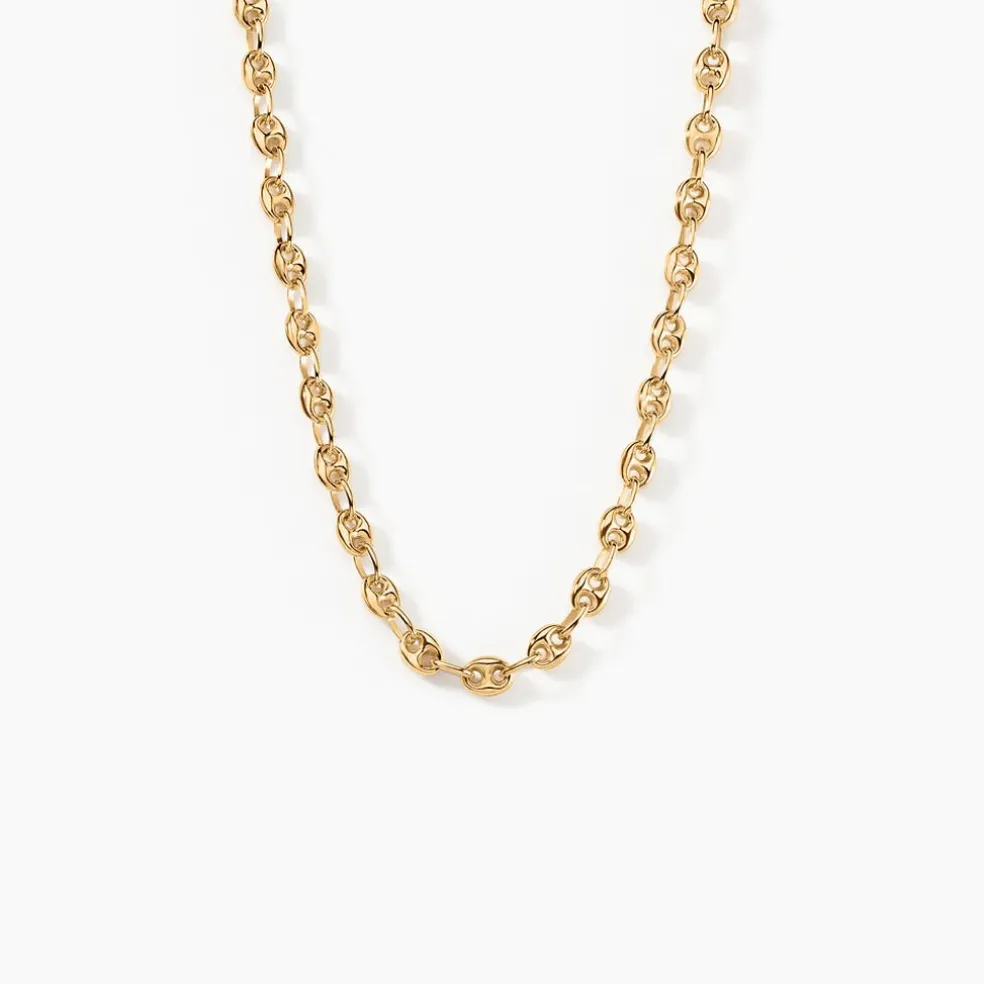 Collier Maille Dami Maille Grain De Cafe Or Jaune
