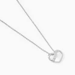 Collier Or Blanc Juliane Diamants