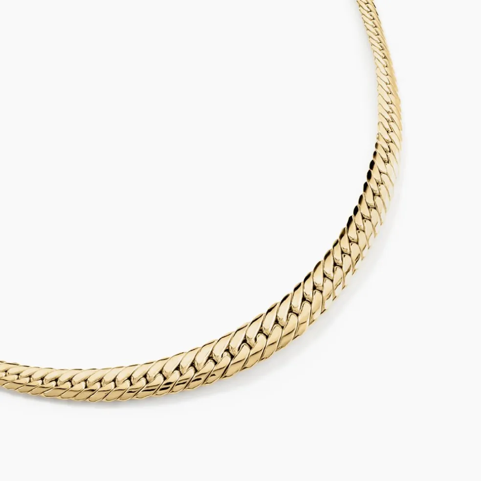 Collier Or Jaune Izel Maille Anglaise