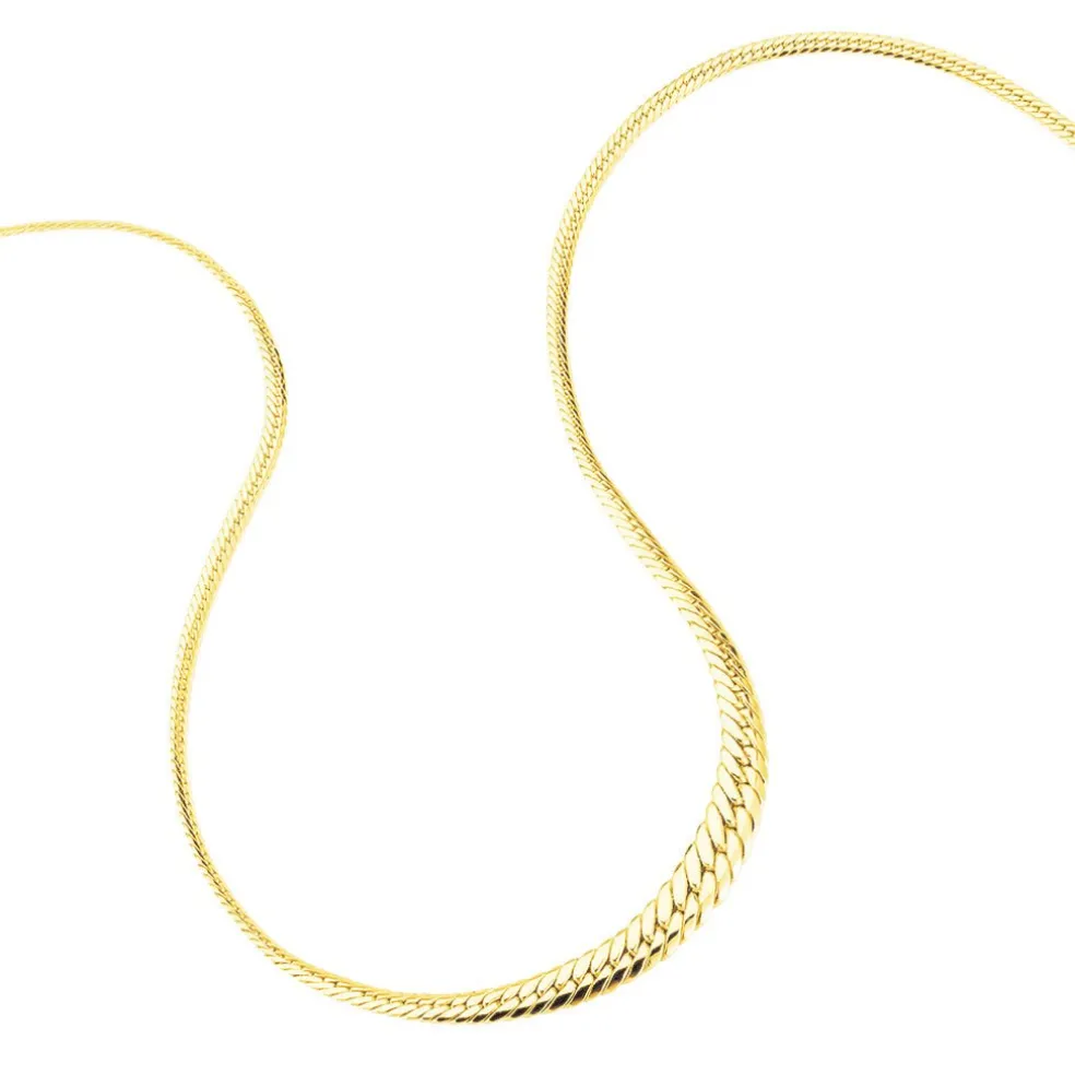 Collier Or Jaune Izel Maille Anglaise