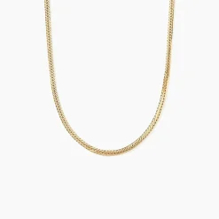 Collier Or Jaune Izel Maille Anglaise