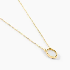 Collier Pernia Or Jaune Nacre