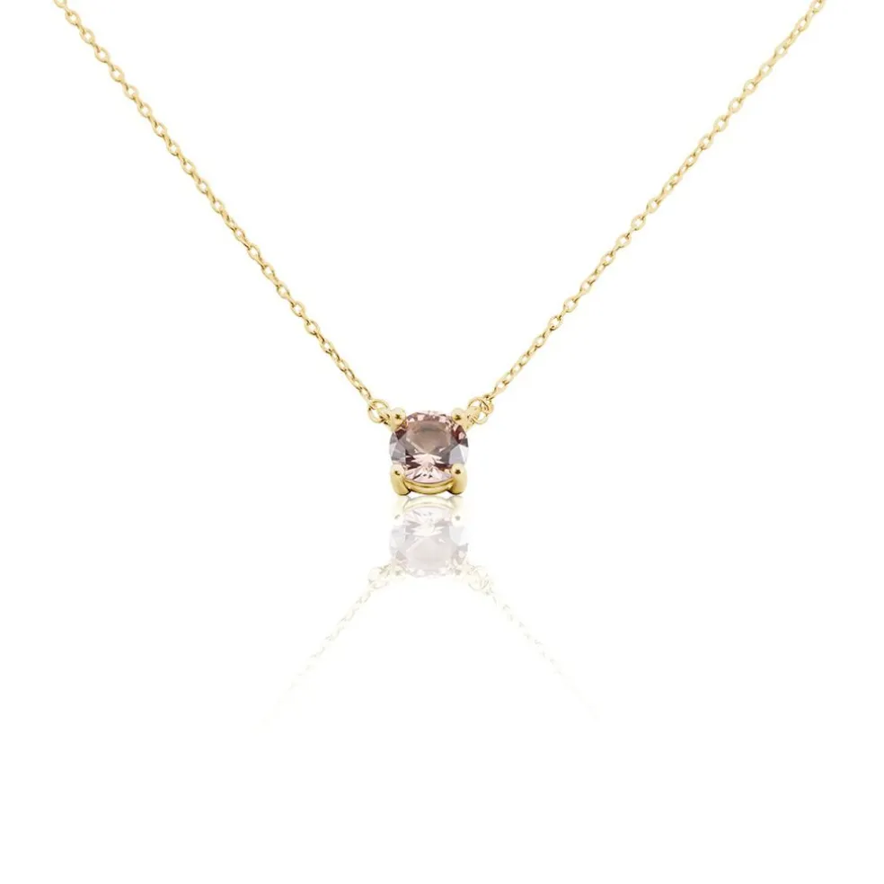 Collier Plaqué Or Jaune Nilay Oxyde De Zirconium