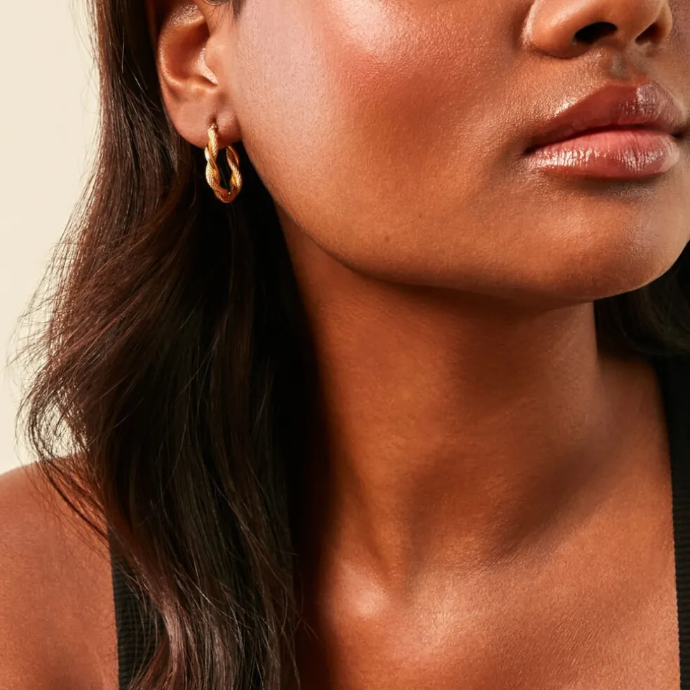 Créoles Deniece Or Jaune