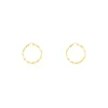 Créoles Falbala Or Jaune
