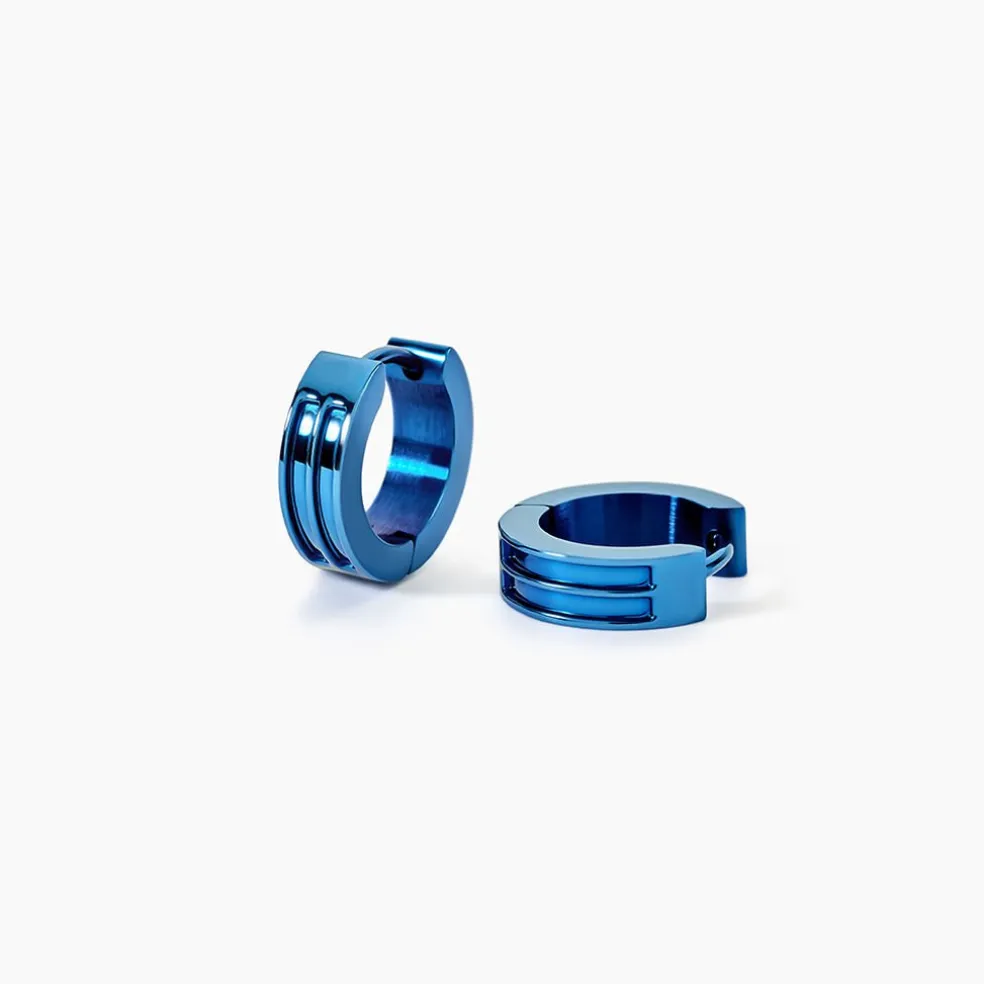 Créoles Jourdan Tilos Acier Bleu