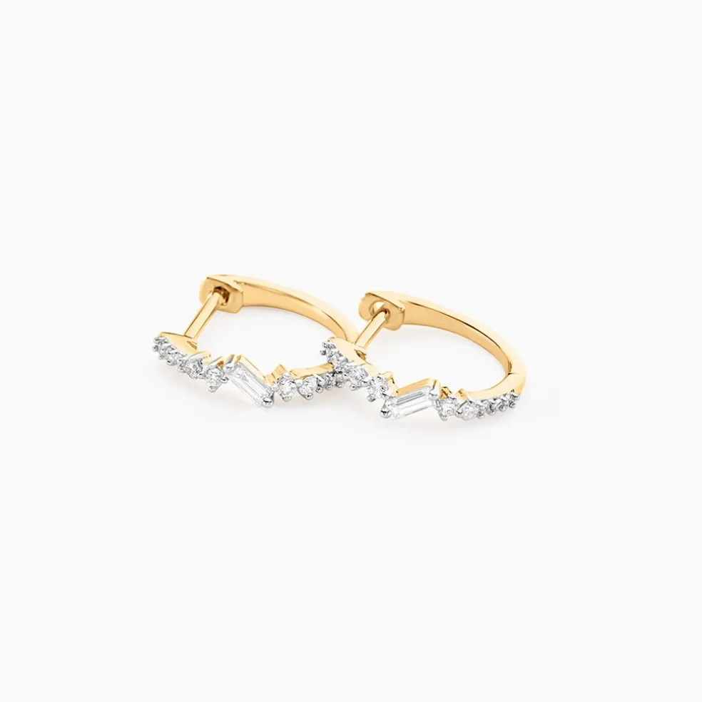 Créoles Joy Or Jaune Diamant
