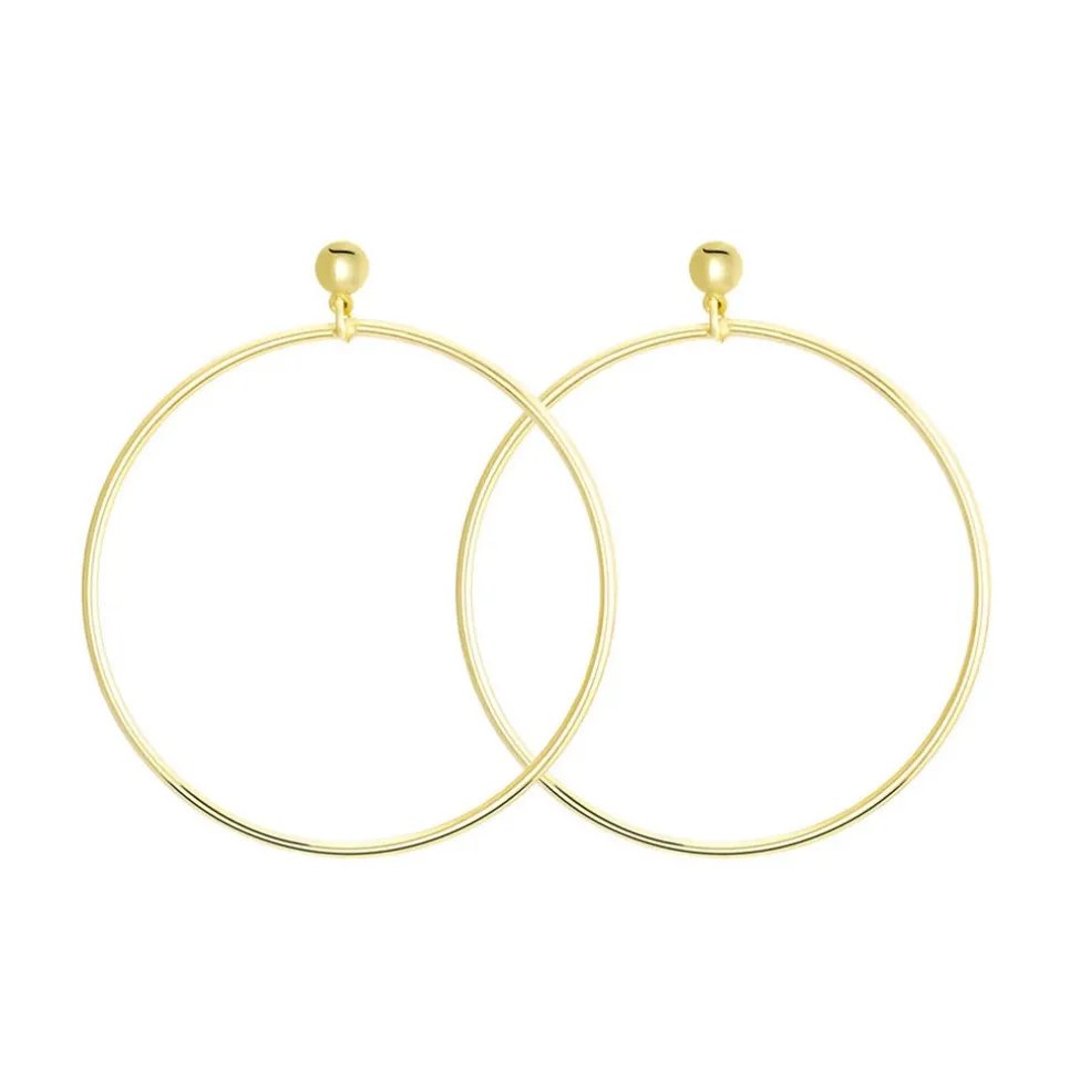Créoles Tia Geometrique Or Jaune