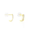 Créoles Timira Or Jaune Diamant