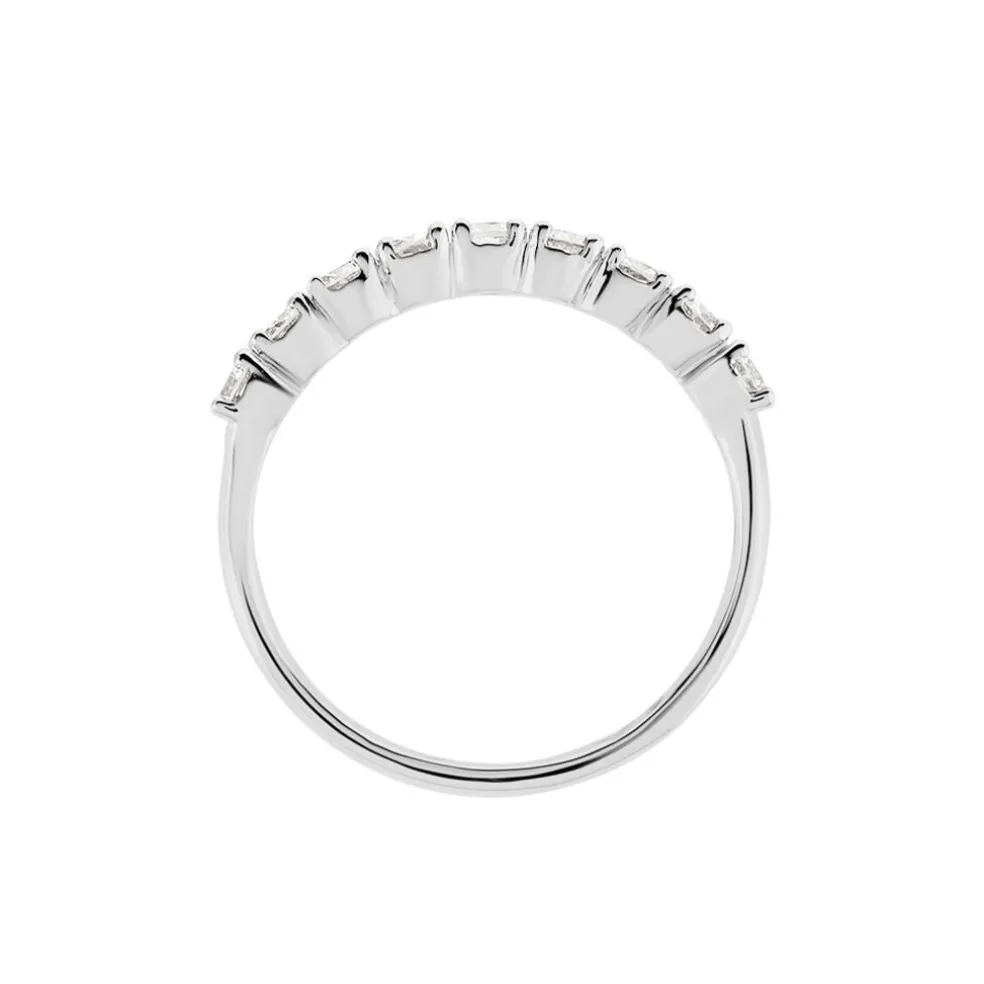 Demi Alliance Hera Platine Blanc Diamant