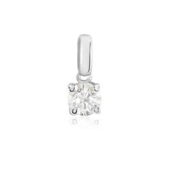 Pendentif Aphrodite Or Blanc Diamant