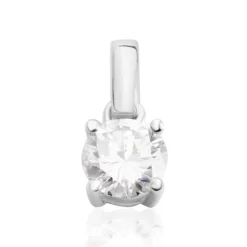 Pendentif Aphrodite Or Blanc Diamant