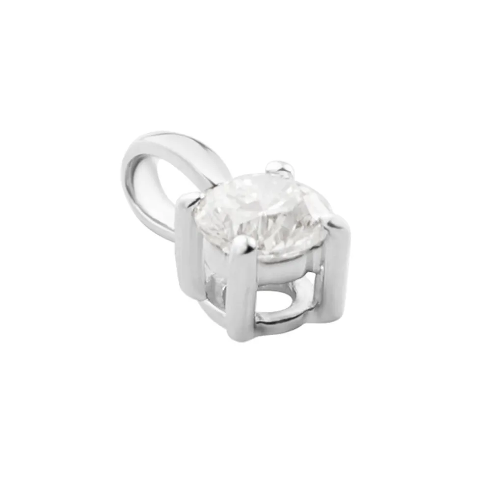 Pendentif Aphrodite Or Blanc Diamant