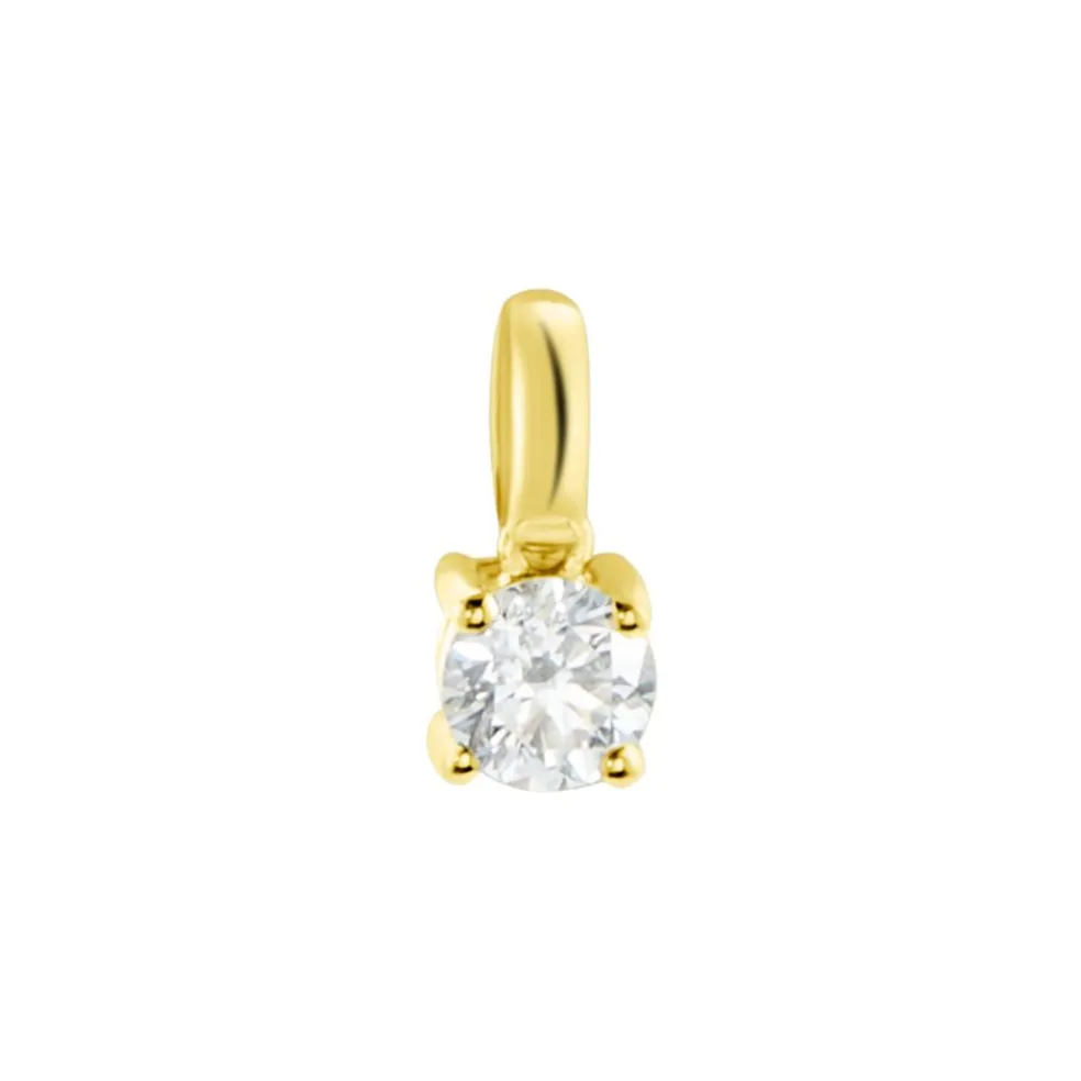 Pendentif Aphrodite Or Jaune Diamant