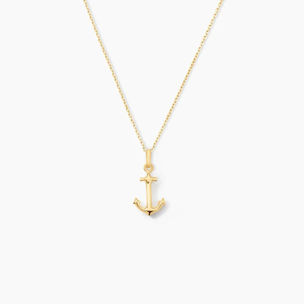 Pendentif Edouarda Ancre Or Jaune