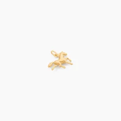 Pendentif Egide Cheval Or Jaune