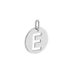Pendentif Elio E Argent Blanc