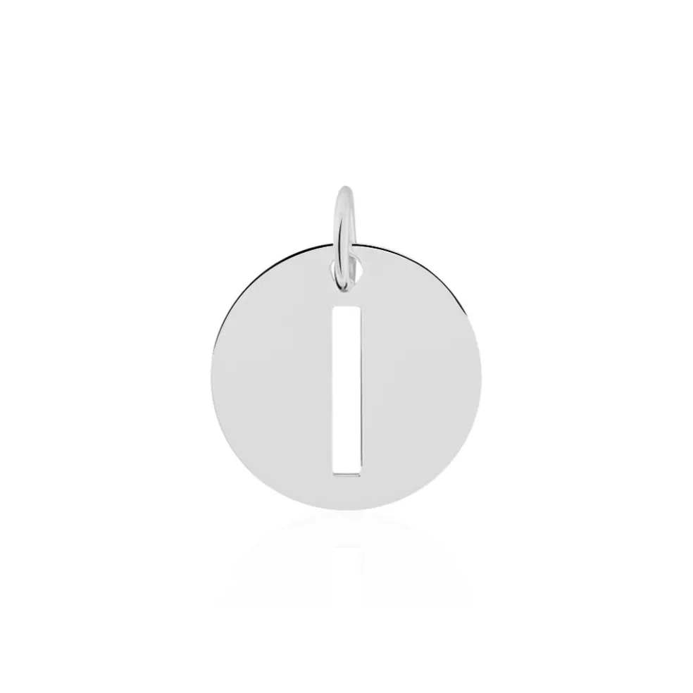 Pendentif Elio I Argent Blanc