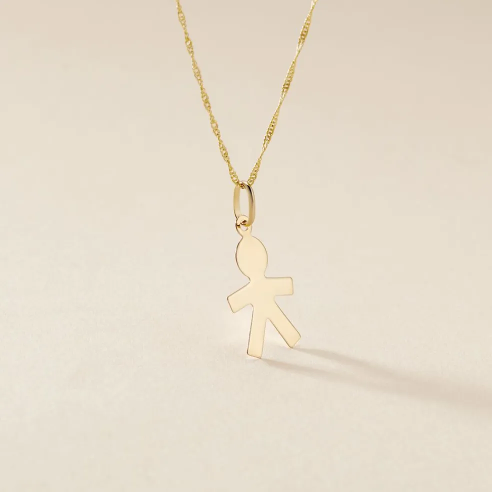 Pendentif Estrellita Garcon Or Jaune