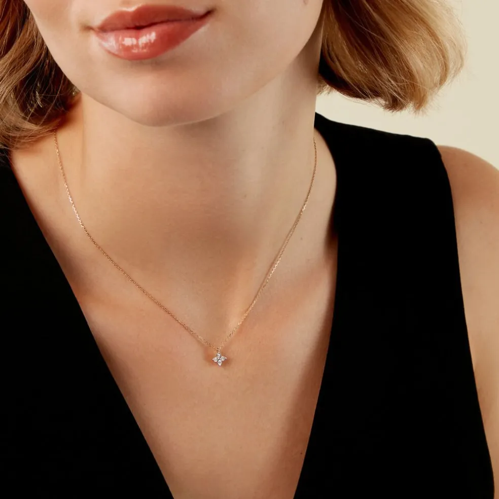 Pendentif Eternal Spring Or Jaune Diamant