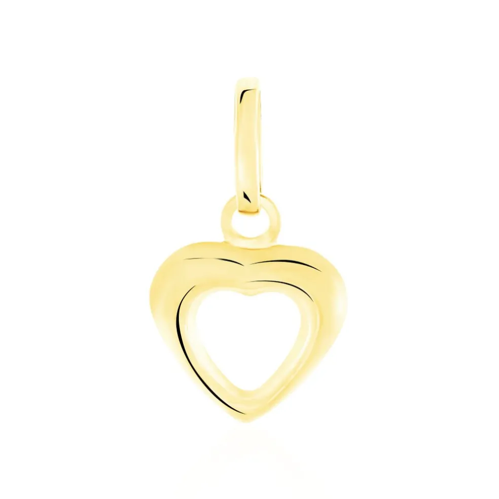 Pendentif Eudocie Coeur Bombe Or Jaune