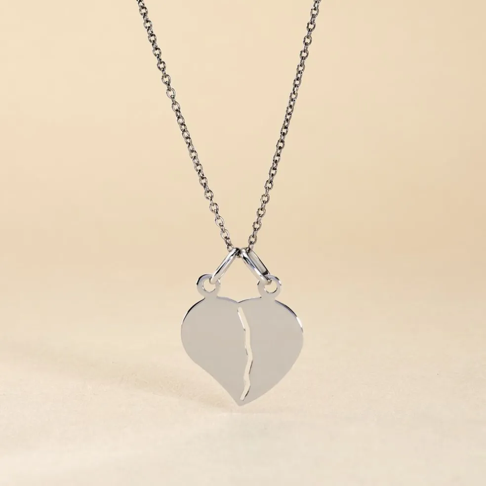 Pendentif Eudocie Or Blanc