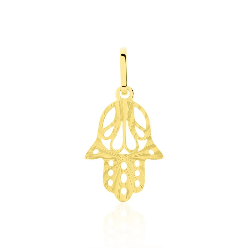 Pendentif Fatima Or Jaune