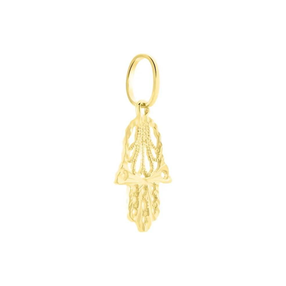 Pendentif Fatima Or Jaune