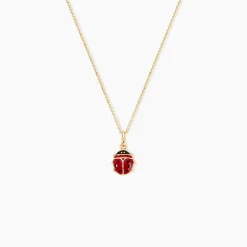 Pendentif Fedelina Coccinelle Or Jaune