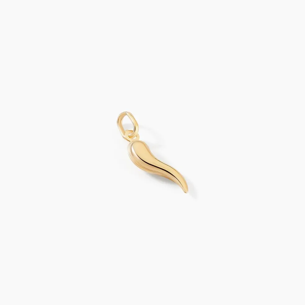 Pendentif Felicette Corne Abondance Or Jaune
