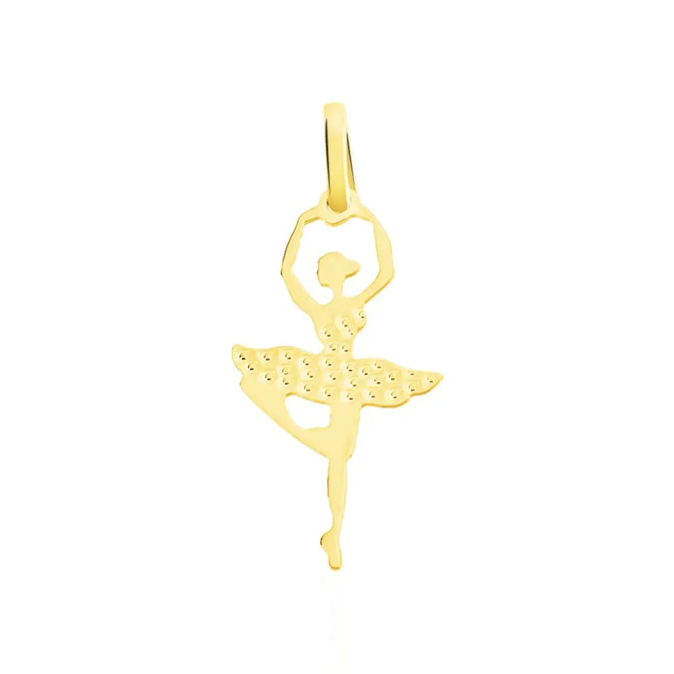 Pendentif Gabinia Danceuse Or Jaune