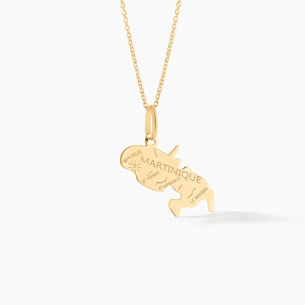 Pendentif Gaietana Martinique Or Jaune