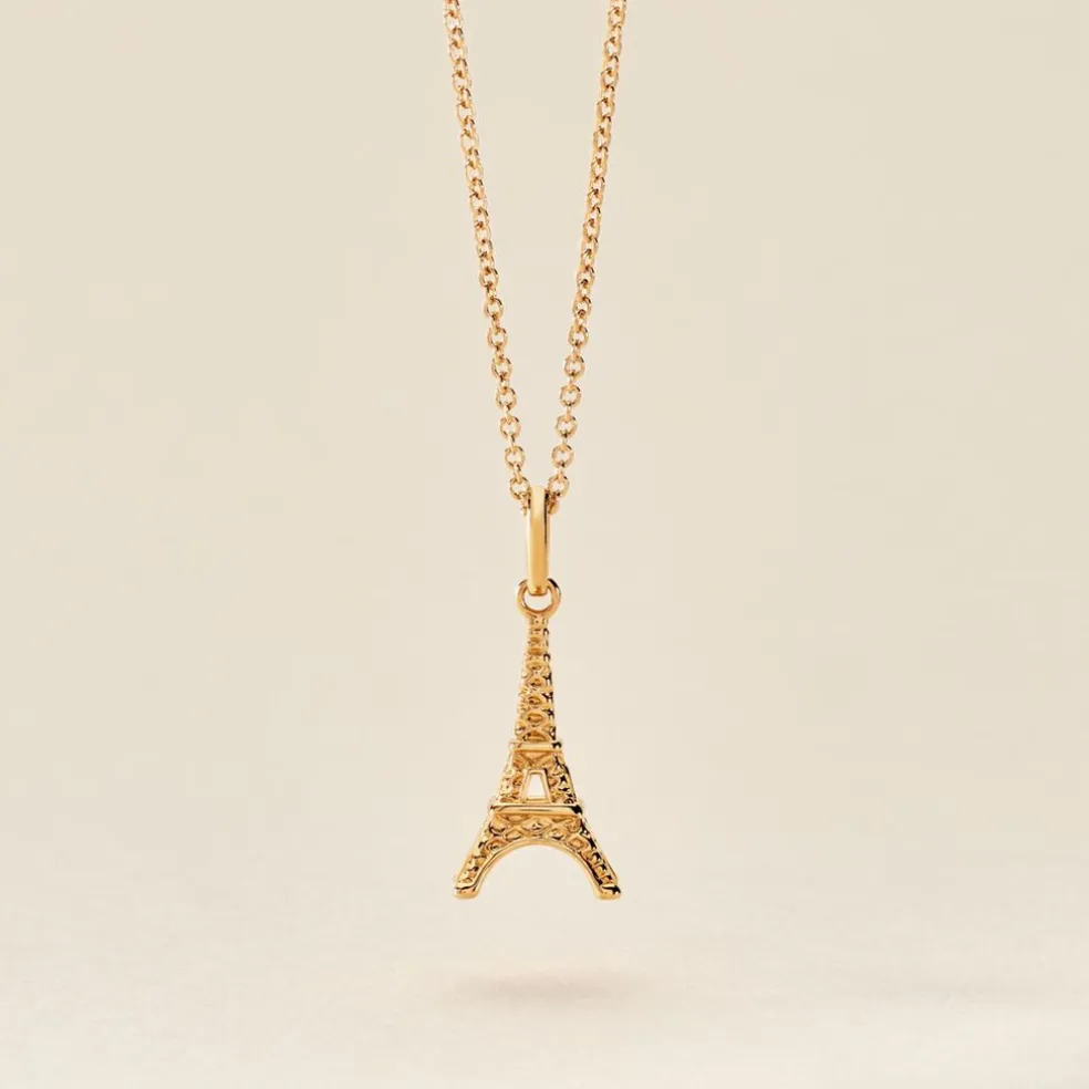 Pendentif Gustave Plaqué Or Jaune