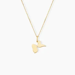 Pendentif Gwadloup Or Jaune