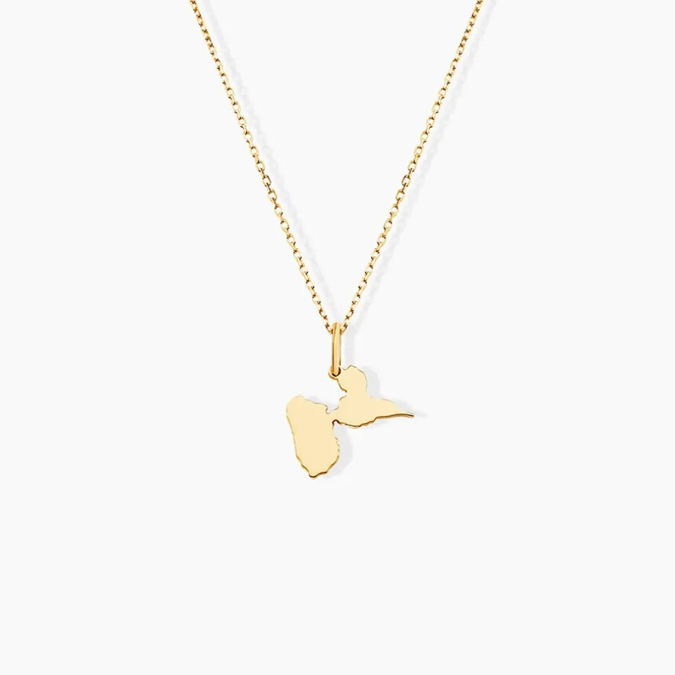 Pendentif Gwadloup Or Jaune