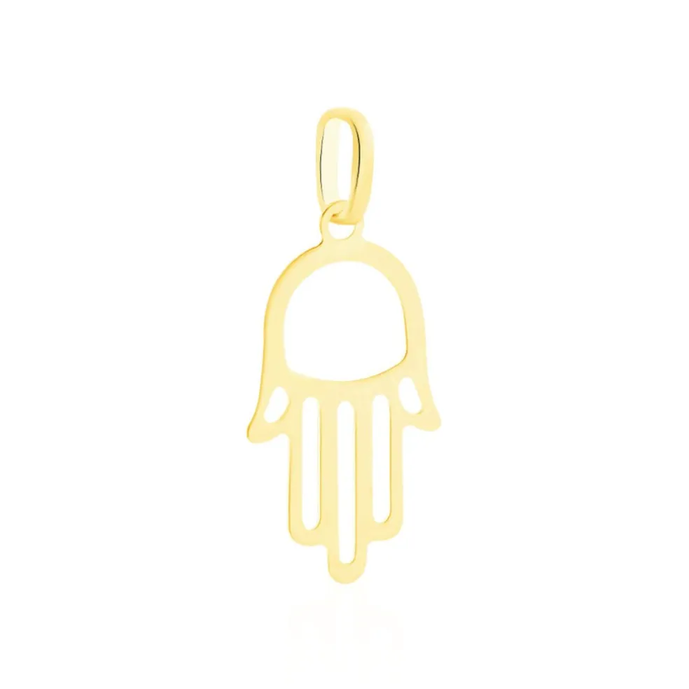 Pendentif Hectorienne Fatim Or Jaune