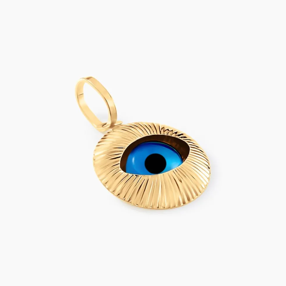 Pendentif Invannie Or Jaune Pierre Synthétique