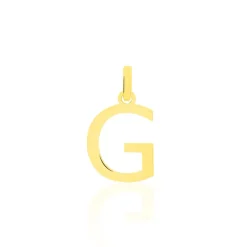 Pendentif Ionia Lettre Or Jaune