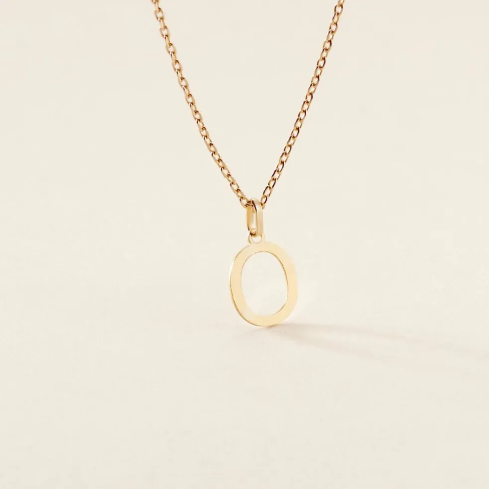 Pendentif Ionia Lettre Or Jaune