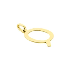 Pendentif Ionia Lettre Or Jaune