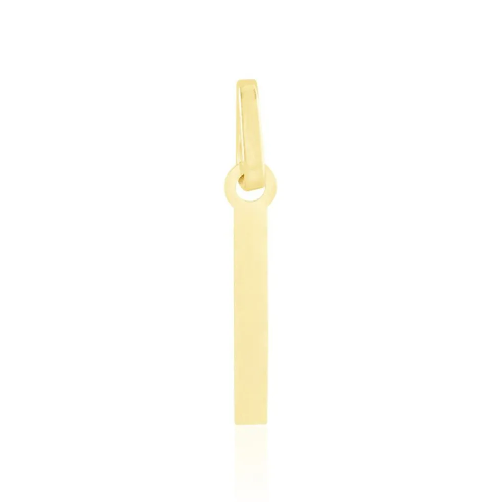 Pendentif Ionia Lettre Or Jaune