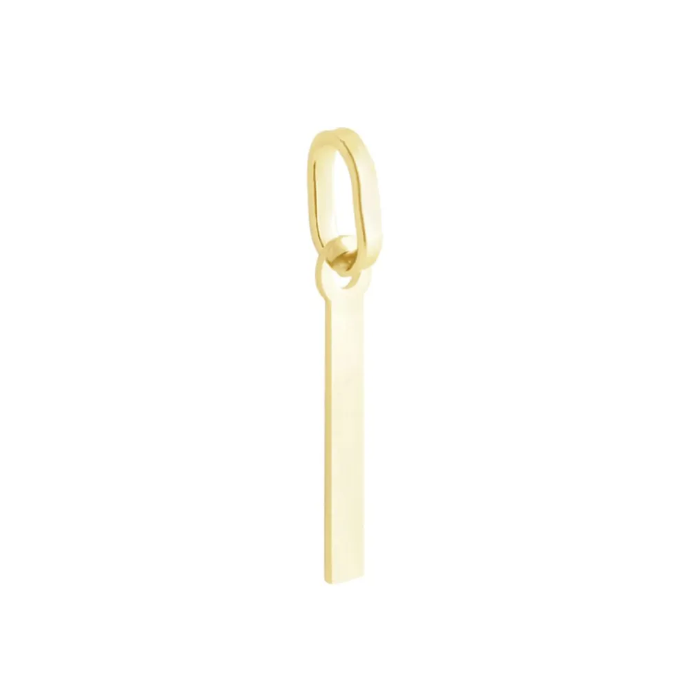 Pendentif Ionia Lettre Or Jaune