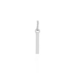 Pendentif Ionia Lettre Or Blanc