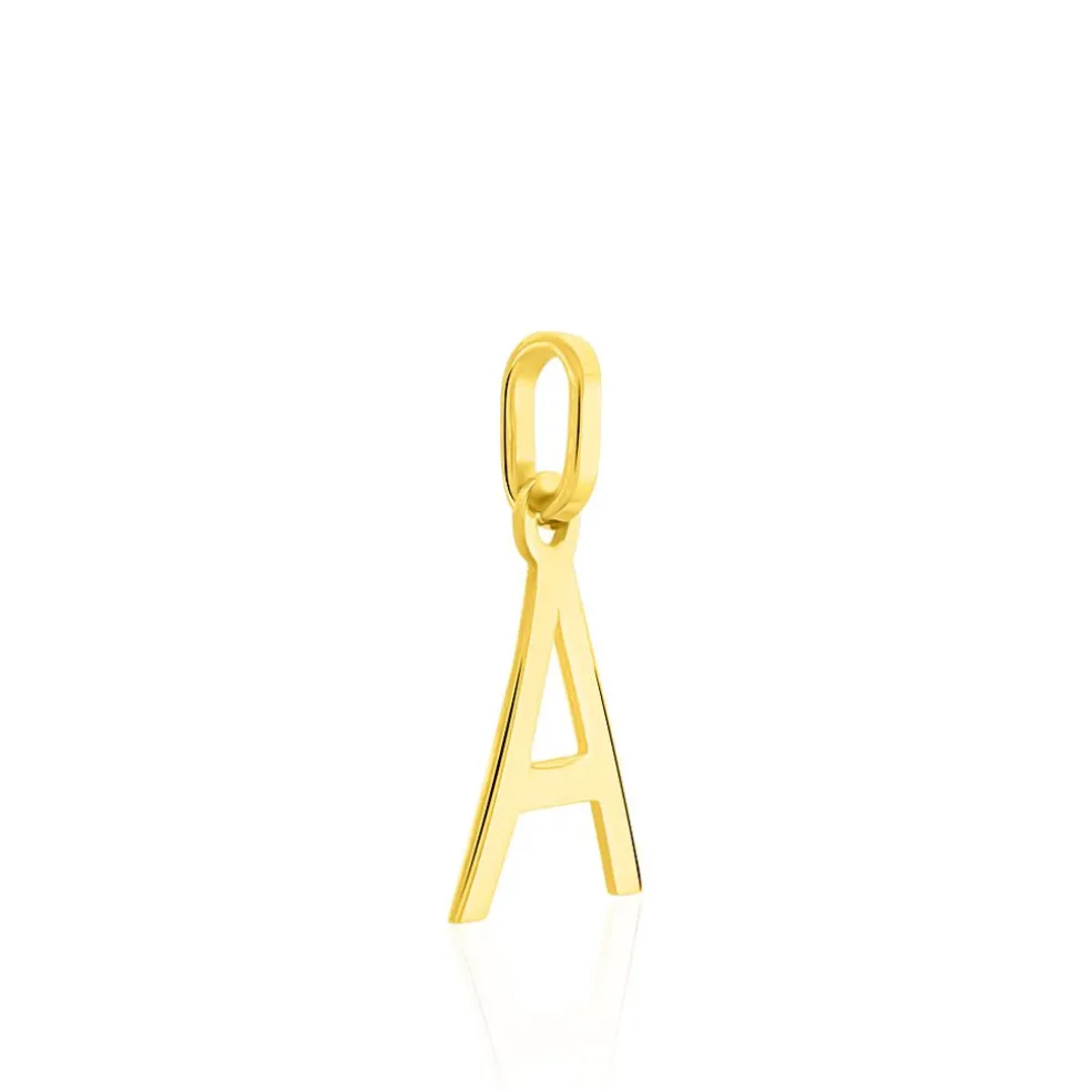 Pendentif Ionia Lettre Or Jaune