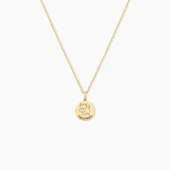 Pendentif Jannila Zodiaque Or Jaune