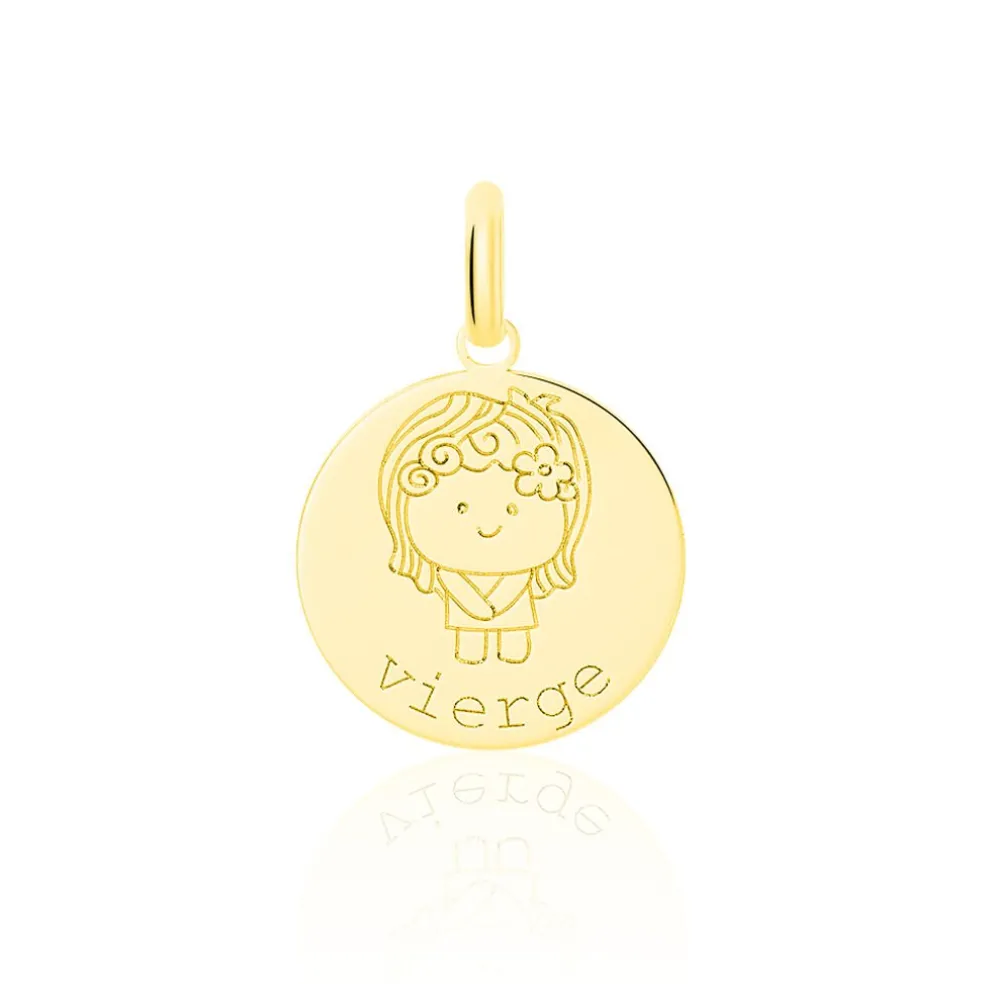 Pendentif Jannila Zodiaque Or Jaune