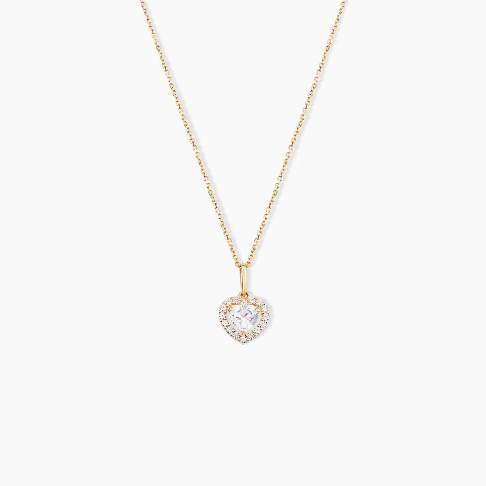 Pendentif Jocosa Or Jaune Oxyde De Zirconium