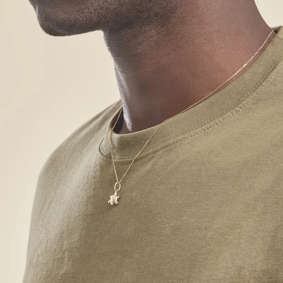 Pendentif Kalinka Tortue Or Jaune