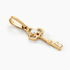 Pendentif Kees Or Jaune Oxyde De Zirconium